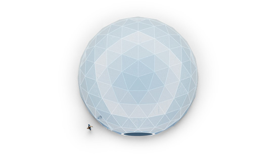 Freedome-110, Top, Transparent View