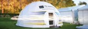 Freedomes event domes for Eurostar at Start UK