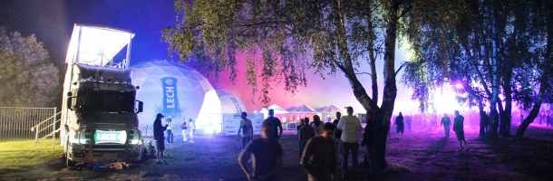 Namioty eventowe Freedomes, Summer House Music Festival Tarnowskie Góry